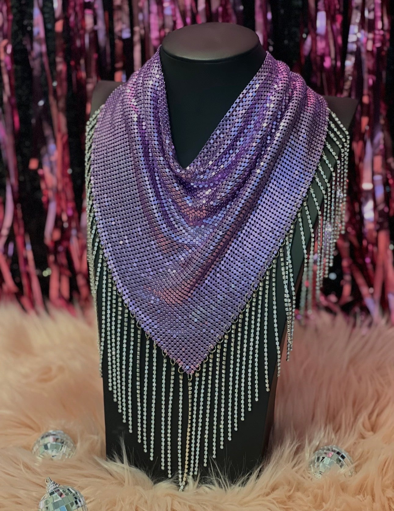 Purple Bandana