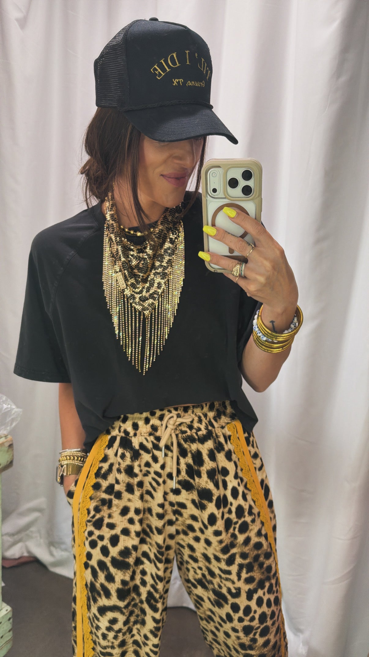 "Mini" Cheetah Bandana